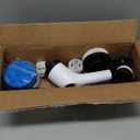 Electric Spin Scrubber Upgraded Battery with Extra-Long Runtime, IPX7 Waterproof Power Cleaner with 7 Brush Heads, 2 Speeds Adjustable Long Handle for Bathroom, Floor, Shower, Tile & Kitchen Cleaning (White)