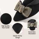 Aomigoct Ballet Flats for Women Dress: Casual Pointed Toe Womens Flats - Comfortable Wedding Walking Party Shoe