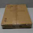 Vagusicc C Shaped End Table, 33'' Tall Side Table for Couch, Adjustable Height Small Couch Side Table for Small Spaces, End Table Slide Under Sofa Table TV Tray Table Arm Table for Living Room, Brown (16.35"D x 11.62" W x 17.7-32.5"H)