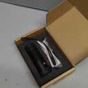 8x25 Monocular Telescope, Mini Pocket Compact Small Size Portable Handheld Lightweight ED Glass Wide Angle View Waterproof Monoscope for Adults Hiking Camping Backpacking Outdoor Travel Hunting (8X25 Black 1)