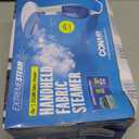 Conair Handheld Garment Steamer for Clothes, ExtremeSteam 1200W, Portable Handheld Design,White/Blue