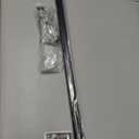 Ivilon Drapery Treatment Window Curtain Rod - Ball Style, 28 to 48 Inch. Color Black