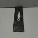 DiBanGu Christmas Ties for Men Xmas Holiday Necktie and Pocket Square Cufflinks Set Vacation Festive Necktie with Gift Box (Black/Green Christmas Tree)