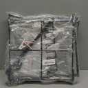 Garden Trash Bag Holder - Outdoor Leaf Bag Support Stand Multi-Use Metal Garbage Bag Holder Frame Holds 30-45 Gallons Bag for Leaves, Camping, Yard Weeding, Lawn Party(2PCS)