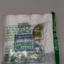 Drawstring 8 Gallon Trash Bags - 100 Count Pre-separated Medium Trash Bags 8 Gallon, Unscented White 8 Gal Garbage Bags