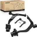 A-Premium Set of 4, Front Lower Control Arm, Outer Tie Rod End, Compatible with Infiniti FX35 2003-2008, FX45 2003-2008