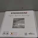 STICKGOO Peel and Stick Backsplash, PVC Wall Tiles Stick on Backsplash for Kitchen(5 Sheets, Distressed Wood with Metal Silver)