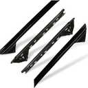 Nakkaa A-Pillar Molding Trim Kit Outer and Inner Trim Set Compatible with Explorer 2011-2019 Replaces 926-450 926-451 BB5Z7803137AA BB5Z7803145AA BB5Z7803136AA BB5Z7803144AA Left & Right