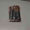 2 x TECEUM Lifting Straps for Weightlifting Gym Strength Training - Wrist Straps with Neoprene Padded Cotton - Men & Women  Ideal for Powerlifting, Bodybuilding & Deadlifts (18" - Beast Mode, Brown)