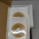 Carbou 21 PCS Ostomy Supplies Colostomy Bags Two Piece Drainable Pouches with Closure 12", Ileostomy Stoma Care,Cut-to-Fit(15pcs Bags+6pcs Barrier)