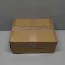 Brightown Lighted Ceramic Christmas Tree Set of 3, Pre-Lit Hand-Painted Tabletop Christmas Tree with Multicolored LED Lights, Battery Operated Vintage Ceramic Tree for Home Table Holiday Decor, Green