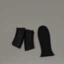 EVAHOM Silicone Hot Handle Holder, Heat Resistant Potholder Cookware Handle Cast Iron Skillets Handles Grip Covers for Cast Iron Skillet (Black)