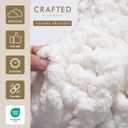 Crafted By Catherine Chunky Chenille Yarn - 2 Pack (8 oz / 227 g, 31.7 Yards Each Skein), Ivory, Gauge 7 Jumbo
