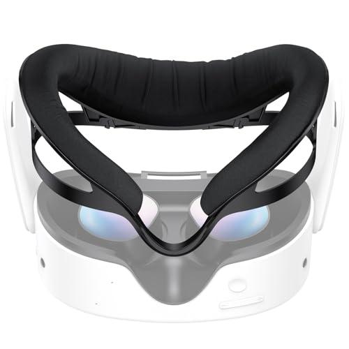 Compatible with Oculus Quest 3S Open Facial Interface - Ice Silk Face Pad Cushion Replacement for Meta Quest 3S Accessories, Air-Circulation Design, Increases Visibility and Comfort, Not fit for Quest 3