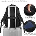 MATEIN Extra Large 50 L Travel Laptop Backpack, Water Resistant Work Computer Backpack with Anti Theft Pocket, TSA Friendly Business Daypack with Multiple Organizer Pockets for Men, Black Grey