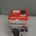 Hamilton Beach Fresh Grind Electric Coffee Grinder for Beans, Spices and More, Stainless Steel Blades, Removable Chamber, Makes up to 12 Cups, Black