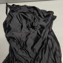 Memoriesea Women's One Shoulder Ruched Bodycon Sleeveless Mini Club Party Dress (Black, S)