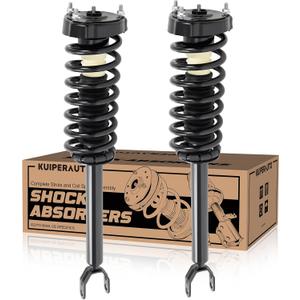 KUIPERAUTO 2PCS Front Pair of Complete Struts & Coil Springs Compatible for 2006-2009 Mercedes E350 W211 RWD, Replace 1345960