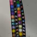 TBC The Best Crafts Acrylic Paint Markers, 48 Colors Water-Based Paint Pens for Art and Craft Projects, Multi-Surface Use on Fabric, Glass, Wood, Stone, Metal, Ceramic, Canvas, Rock