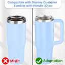 Compatible Stanley Lid Pink (blue)