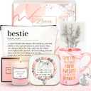 Best Friend Birthday Gifts for Women Friendship Gifts for Women Friends Unique Bestfriend Birthday Gift for Woman Bestfriend gift Ideas for Bestie BFF Soul Sister - Mug, Keychain, Candle, Bracelet