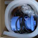 DeeprClean 300GPH Pool Filter Pump for Small Above Ground Pools-Blue