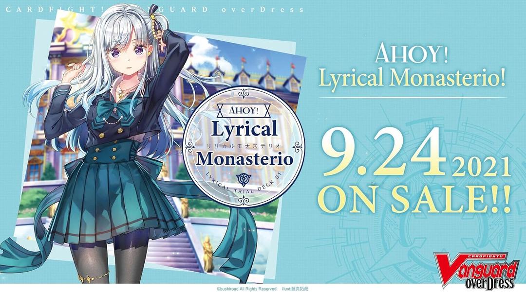 CFV Cardfight Vanguard Ahoy! Lyrical Monasterio Lyrical Trial Deck - 50 Cards