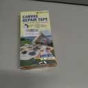 2 x Canvas Repair Tape, 3.2 x 63 Inch Waterproof Heavy Duty Fabric Tape for Furniture, Self Adhesive Canvas Repair Patches for Boat Covers, Sofas, Tents, Louge Chairs, Canopy, Awning Black