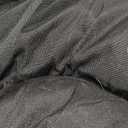 Chew Proof Dog Bed Indestructible for Large Size Durable Dog Crate Pad, Waterproof & Washable Tough Kennel Pet Mats for Aggressive Chewers (Black, M-18''x29'')