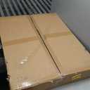 Pizza Oven Table for Ninja Woodfire, Blackstone, Cuisinart, 32x24 Inch Stainless Steel Outdoor Grill Prep Cart with Hooks, Portable Food Station (35.6 in.)