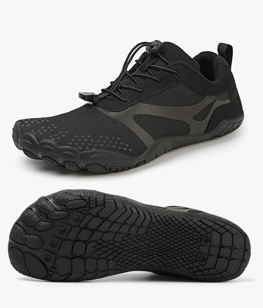 Barefoot Shoes Mens Womens Minimalist Cross Training Shoes with Wide Toe Box Athletic Zero Drop Trail Walking Hiking Running Sneakers, 37