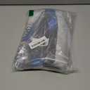 Baocicoo Navy Blue Marble Shower Curtain Sets Abstract Modern White Cracks Ocean Luxury Bath Curtains for Home Hostel Bathtub Decor Fabric Durable Waterproof Shower Curtain with Hooks 72x72 Inches