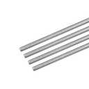 MECCANIXITY Fully Threaded Rod M6 x 500mm 1mm Thread Pitch 304 Stainless Steel Right Hand Threaded Rods Bar Studs 4 Pack