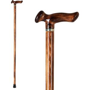 GUYUE Men's and Women's Handcrafted Wooden Canes, Ergonomic Design, Natural Solid Wood Luxury Walking Sticks, Gentleman Canes, Ideal Gift