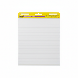Post-it Super Sticky Easel Pad, 25-inch x 30-inch, White, Lined, 2 Pads/Pack, 30 Sheets/Pad (561WL VAD 2PK) (561WL-VAD-2PK)