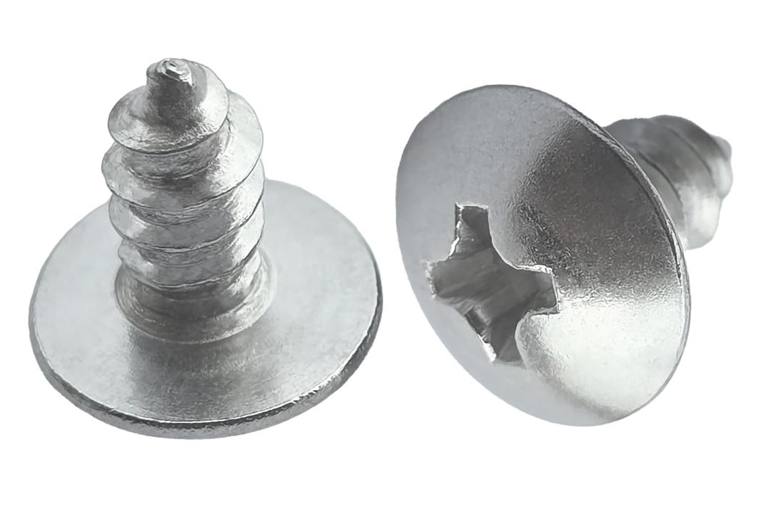 NACX M4 X 8mm Pan Head Machine Screws, 304 Stainless Steel Round Phillips Head Machine Screws, Full Thread, 200PCS