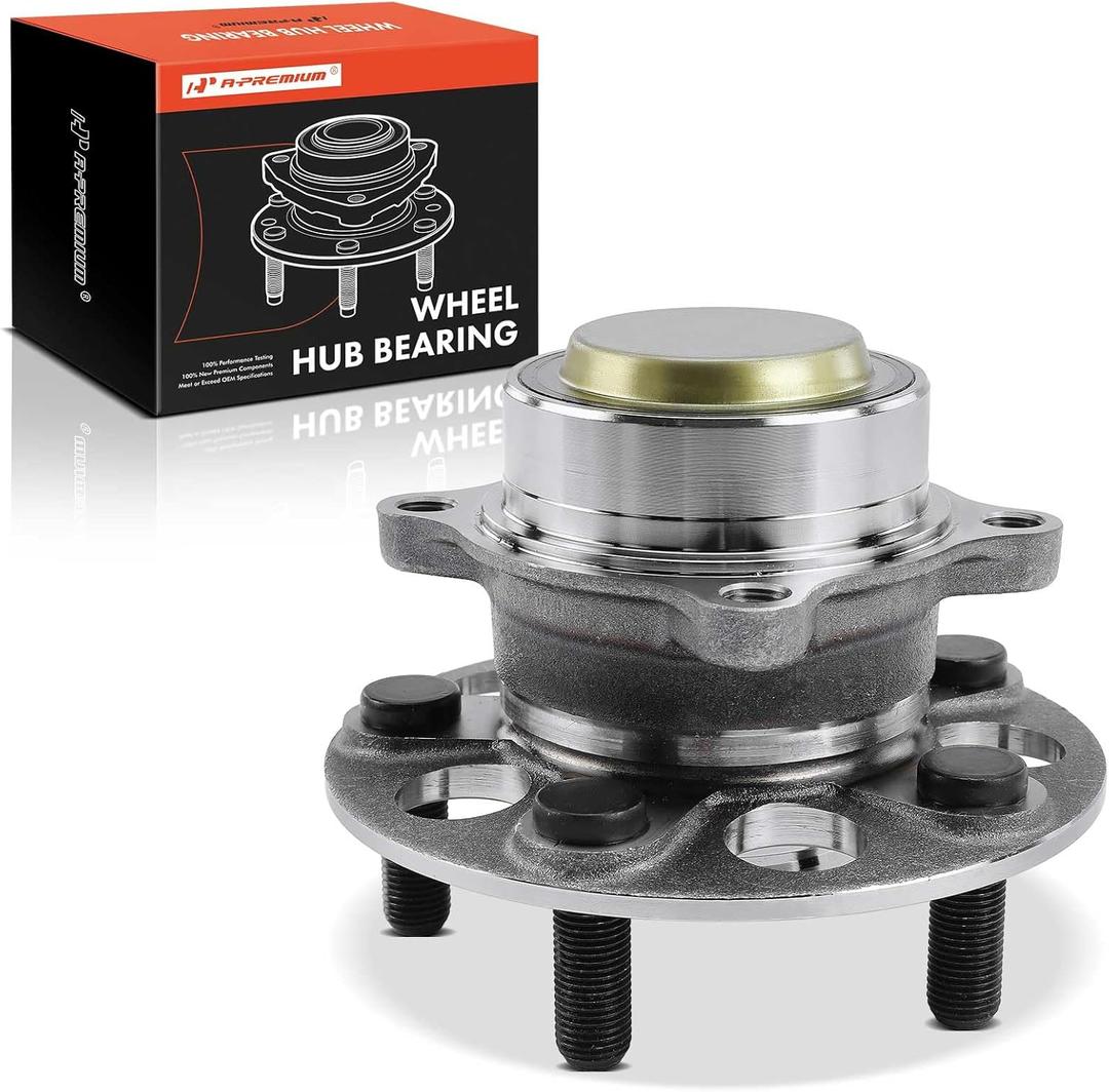 A-Premium Wheel Bearing and Hub Assembly Compatible with Honda Odyssey 2018 2019 2020 2021 2022 & Acura TLX 2021 2022, Rear Left or Right Side