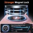 Magnetic for iPhone 17 Case, [Matte Solid Color] [Full Camera Protection] Protective Case for iPhone 17 - Pink