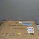 Art3d 12-Pack Square Black Drop Ceiling Tile 2ft x 2ft, PVC Ceiling Panel 24 x 24in.