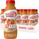 Premier Protein Shake, Caramel, 30g Protein, No Added Sugar, 24 Vitamins & Minerals to Support Immune Health, 11.5 fl oz, 12 Pack (Packaging May Vary), No BB Date