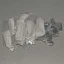 khtumeware 10-Pack 3-1/2 Inch Square Brushed Satin Nickel Cabinet Pulls, Solid Zinc Alloy Heavy-Duty Handles for Kitchen/Bathroom Cabinets, Drawers & Cupboards (3-1/2 Inch Center to Center)