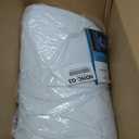 Sleep Innovations 2-in-1 Memory Foam Pillow and Alternative Down Fiber Fill, Standard Size, Side, Stomach, and Back Sleepers, Soft-to-Medium Support