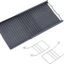Oklagarden 27 Inch 810-0029 Ash Pan Replacement Parts for Nexgrill Replacement Parts 3-Step Adjustable Height Charcoal Tray Basket Steel Charcoal Holder for 29 Inch Barrel Grill Smoker Tray