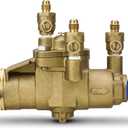 3/4" 009M3-QT Backflow Preventer,Reduced Pressure Zone (RPZ) Valve Assembly,Prevent Backpressure and Backsiphonage 009M3
