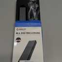 ORICO M.2 NVMe SSD Enclosure, USB 3.1 Gen 2 (10 Gbps) PCIe External Adapter NVMe Case for 2230/2242/2260/2280 M.2 SSD up to 8TB, UASP Supported - M2PV