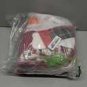 Christmas Chair Covers Set of 6 Christmas Chair Back Covers for Dining Room Cute Santa Chair Cover Party Chair Covers Christmas Decorations Red