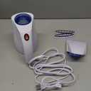 HiLIFE Steamer for Clothes, Portable Handheld Clothing Steamer, 240ml Big Capacity, 700W, Strong Power, Fabric Quick Wrinkle Remover with Brush for Home, Office, Travel (ONLY 120V) -Blue