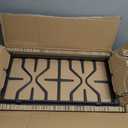 Stove Grate for GE Gas Stove Top Burner Side Grates Range Oven Rack WB31X27151 Replacement Parts Cast Iron Flat Plate General Electric Stovetop Cooktop 2 Pack