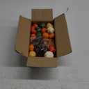 DomeStar Thanksgiving Mini Pumpkins, 8 Assorted Fake Pumpkins and Grounds 30 Maple Leaves 10 Acorns 2 Pine Cones Bowl Filler Fall Garland Wreath DIY Crafts for Harvest Table Centerpieces (Multicolour)