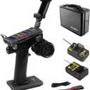 GoolRC Flysky Noble NB4 Pro+ 2.4GHz 18CH Radio Transmitter with FGr4B & FGr8B Receiver, 3.5 Inch IPS Touch Screen Remote Controller with Receiver for RC Car Boat